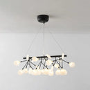 GobekUsa Acrylic Leaf-Shaped LED Hanging Light Fixture for Dining Room - Modern Island Lighting