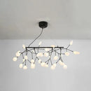 GobekUsa Acrylic Leaf-Shaped LED Hanging Light Fixture for Dining Room - Modern Island Lighting