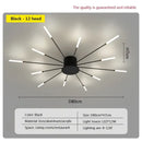 GobekUsa Acrylic Sunflower Ceiling Lamp in Brushed Antique Gold