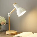GobekUsa Adjustable Macaron Metal Table Lamp - Torchlight Shade Study Light for Bedroom Nightstands
