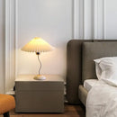 GobekUsa Adjustable Pleated Table Lamp LED E27 Desk Light for Bedroom Living Room