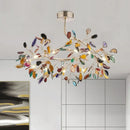 GobekUsa Agate Branch Chandelier - Nordic Glass LED Globe for Bedroom, Kitchen, Dining Room