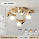 GobekUsa Airplane Chandelier Light for Nursery Room Kid's Bedroom Ceiling LED E27