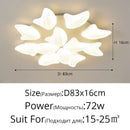 GobekUsa Aisal Flower Ceiling Chandelier with Remote Dimming for Modern Home Decor