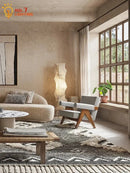 GobekUsa Akari Japanese Rice Paper Floor Lamp LED E27 Chandelier for Bedroom Living Room