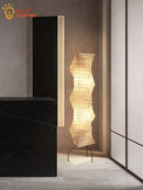 GobekUsa Akari Japanese Rice Paper Floor Lamp LED E27 Chandelier for Bedroom Living Room