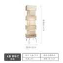 GobekUsa Akari Japanese Rice Paper Floor Lamp LED E27 Chandelier for Bedroom Living Room
