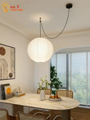 GobekUsa Akari Noguchi LED Pendant Lights Wabi-sabi Round Ball Design for Living Room