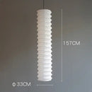 GobekUsa Akari Noguchi Pendant Lights: Retro White Rice Paper Hanging Lamp for Home Décor.