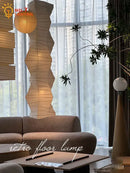 GobekUsa Akari Noguchi Rice Paper Floor Lamp LED E27: Art Decor Interior Lighting for Living Room
