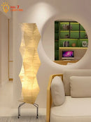 GobekUsa Akari Noguchi Rice Paper Floor Lamp LED E27: Art Decor Interior Lighting for Living Room
