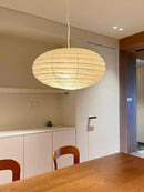 GobekUsa Akari Noguchi Rice Paper Pendant Lights for Bedroom Tea/Living Room