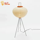 GobekUsa Akari Noguchi Wabi-sabi LED Floor Lamp for Living Room Decor