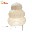 GobekUsa Akari Noguchi Wabi-sabi LED Floor Lamp for Living Room Decor