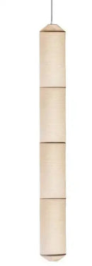GobekUsa Akari Rice Paper Pendant Lamp for Living Room Bedroom - Wabi Sabi Design