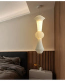 GobekUsa Akari Rice Paper Pendant Lamp for Living Room Bedroom, LED Hanging Light