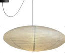 GobekUsa Akari Rice Paper Pendant Lamp for Living Room Bedroom, LED Hanging Light