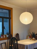GobekUsa Akari Rice Paper Pendant Lights - Handwoven LED Hanging Lamp for Home Décor