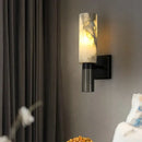 GobekUsa Alabaster Copper Wall Lamp | Luxury Marble Sconce LED Light | Bedroom Living Room Fixture