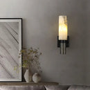 GobekUsa Alabaster Copper Wall Lamp | Luxury Marble Sconce LED Light | Bedroom Living Room Fixture
