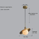 GobekUsa Alabaster Marble Pendant Lights for Luxury Dining Room, Kitchen & Bar Décor