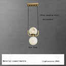 GobekUsa Alabaster Marble Pendant Lights for Luxury Dining Room, Kitchen & Bar Décor