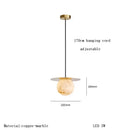 GobekUsa Alabaster Marble Pendant Lights for Luxury Dining Room, Kitchen & Bar Décor