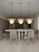 GobekUsa Alabaster Marble Pendant Lights for Luxury Dining Room, Kitchen & Bar Décor