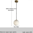GobekUsa Alabaster Marble Pendant Lights for Luxury Dining Room, Kitchen & Bar Décor