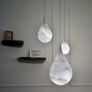 GobekUsa Alabaster Marble Pendant Lights for Luxury Dining Room, Kitchen & Bar Décor