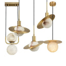 GobekUsa Alabaster Marble Pendant Lights for Luxury Dining Room, Kitchen & Bar Décor