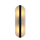 GobekUsa Alabaster Oval Marble Wall Lamp for Indoor Living Room Bedroom Kitchen Corridor Lighting