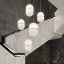 GobekUsa Alabaster Pendant Lights LED Designer Hanging Lamps For Living Room