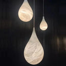 GobekUsa Alabaster Pendant Lights LED Designer Hanging Lamps For Living Room