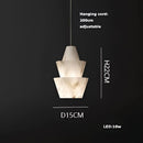 GobekUsa Alabaster Pendant Lights LED Designer Hanging Lamps For Living Room