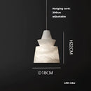 GobekUsa Alabaster Pendant Lights LED Designer Hanging Lamps For Living Room