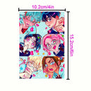 GobekUsa Alien Anime Photo Cards Collage Set