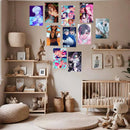 GobekUsa Alien Anime Photo Cards Collage Set