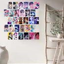 GobekUsa Alien Anime Photo Cards Collage Set