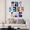 GobekUsa Alien Anime Photo Cards Collage Set