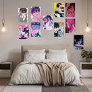 GobekUsa Alien Anime Photo Cards Collage Set