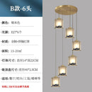 GobekUsa All Copper Entrance Light, Bedroom Head, Ceiling, Hallway, Rotating Staircase Light