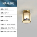 GobekUsa All Copper Entrance Light, Bedroom Head, Ceiling, Hallway, Rotating Staircase Light