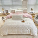 GobekUsa Aloe Cotton Printed Bed Sets 4Pcs Soft Cozy Bedding Set for Adults