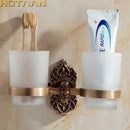 GobekUsa Aluminium Double Tumbler Holder for Bathroom - YT-11208