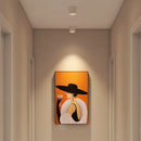 GobekUsa Aluminum Ceiling Lamp: Cylindrical Surface Mounted Downlight with Adjustable Beam Angle