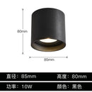 GobekUsa Aluminum Ceiling Lamp: Cylindrical Surface Mounted Downlight with Adjustable Beam Angle
