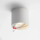 GobekUsa Aluminum Ceiling Lamp: Cylindrical Surface Mounted Downlight with Adjustable Beam Angle