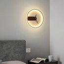 Modern beige aluminum clock wall lamp living room led sconce by Decorbites