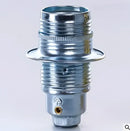 Vintage gold & silver e27 lamp holder – living room threaded socket by Decorbites